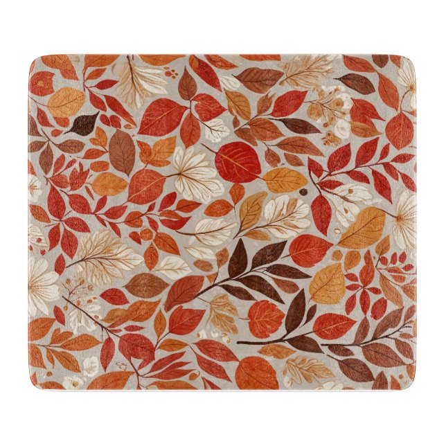 Autumn Tapestry Cutting Board (Front)