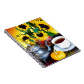 Autumn Tea Service Notebook (Right Side)