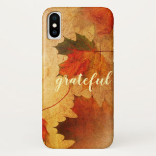 Autumn Thanksgiving Holiday Custom iPhone X Case