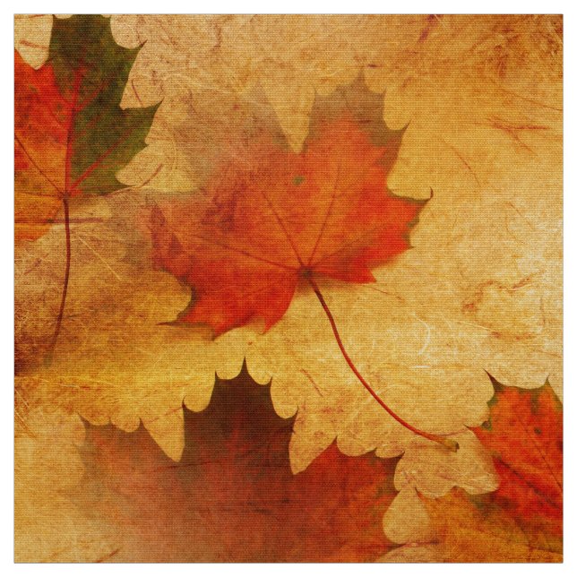 Autumn Thanksgiving Holiday Custom Fabric (Swatch)