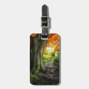 Autumn - The path to grannies house Luggage Tag