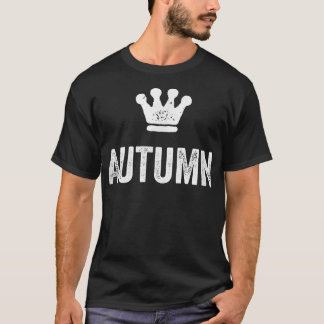 Autumn the QueenCrown & Name DesignWomen Called Au T-Shirt