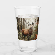Autumn Theme Buck Deer
