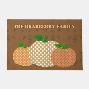 Autumn Themed Personalised Door Mat