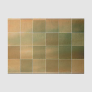 Autumn tiles tissue paper
