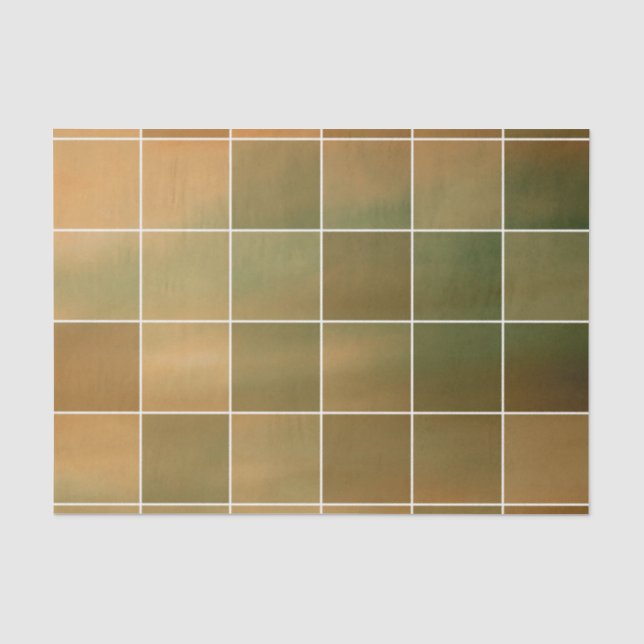 Autumn tiles tissue paper (Front)