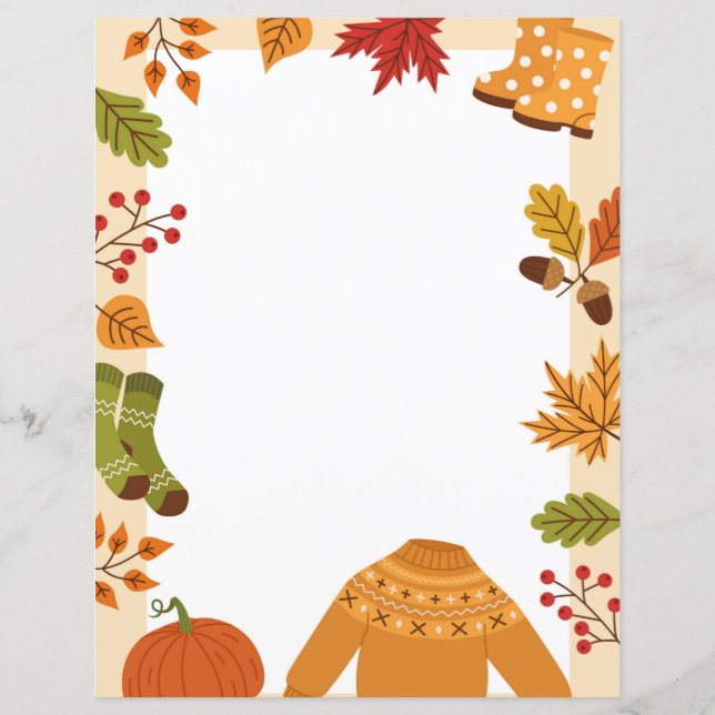Autumn Time Elements (Front)