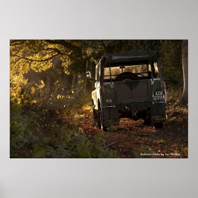 Autumn trails poster (Front)