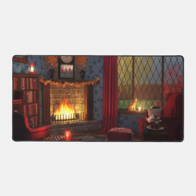 Autumn Tranquillity Desk Mat (Front)