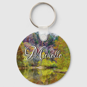 Autumn Tranquillity Keychain