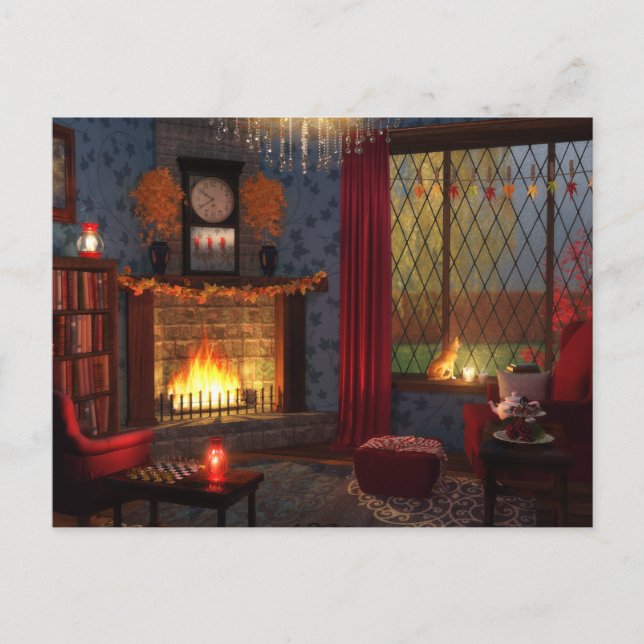 Autumn Tranquillity Postcard (Front)