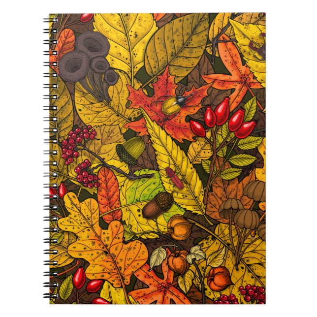 Autumn treasures notebook (Front)
