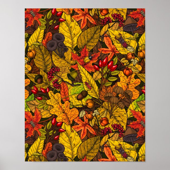 Autumn treasures poster (Front)