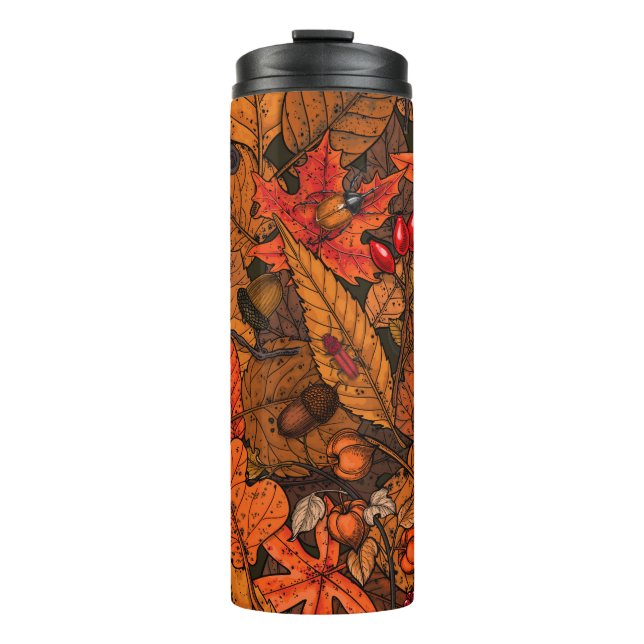 Autumn treasures thermal tumbler (Front)