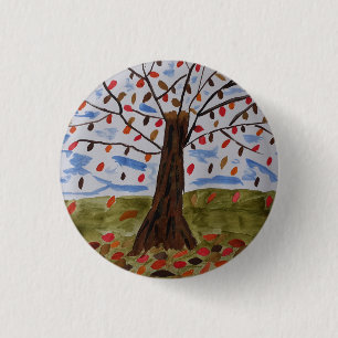 Autumn Tree Badge
