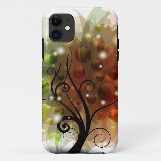 Autumn Tree Case-Mate iPhone Case (Back)