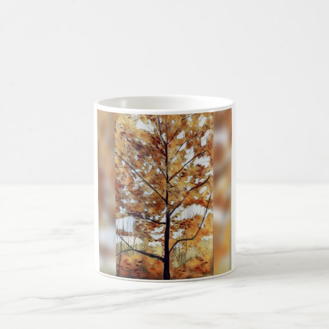 Autumn tree coffee mug (Center)