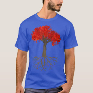 Autumn tree fall colours leaves most beautiful sea T-Shirt