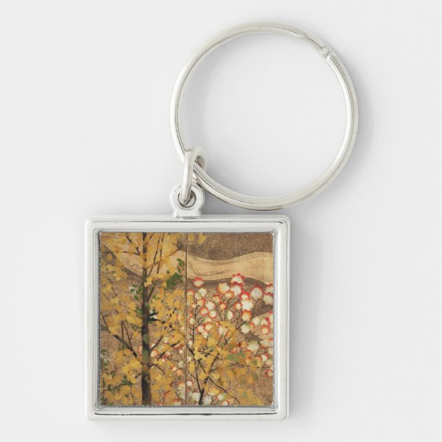 Autumn Tree Key Ring (Front)