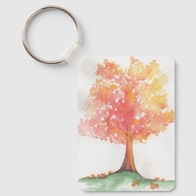 Autumn Tree Key Ring (Front)