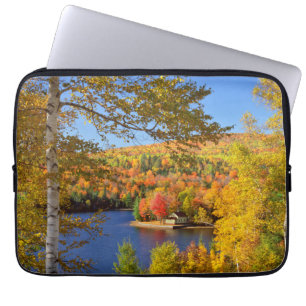 Autumn tree landscape, Maine Laptop Sleeve
