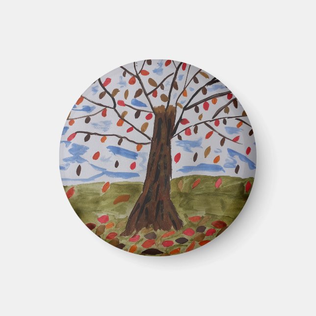Autumn Tree Magnet (Front)