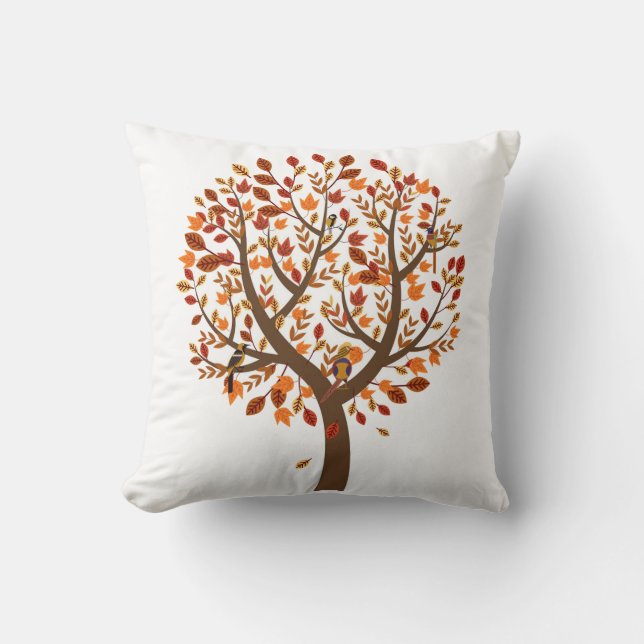 Autumn Tree Pillow (Front)