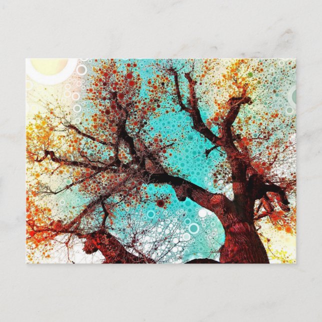 Autumn Tree Postcard (Front)