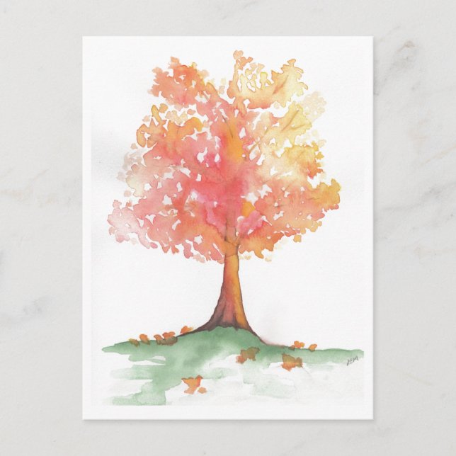 Autumn Tree Postcard (Front)