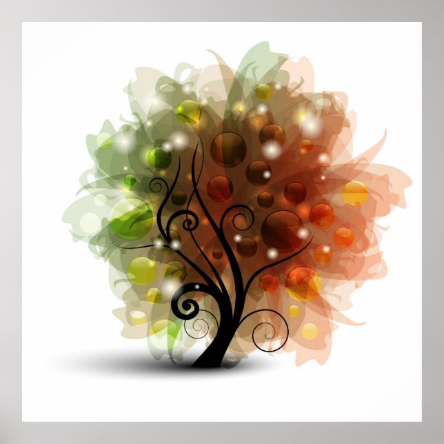 Autumn Tree Poster (Front)