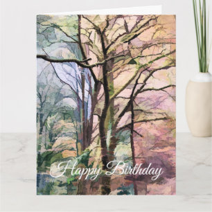 AUTUMN TREES CARD