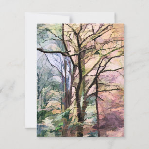 AUTUMN TREES CARD