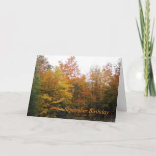 Autumn Trees Card