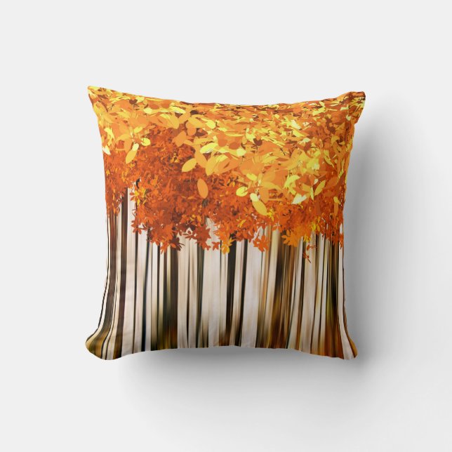 Autumn Trees Cushion (Front)
