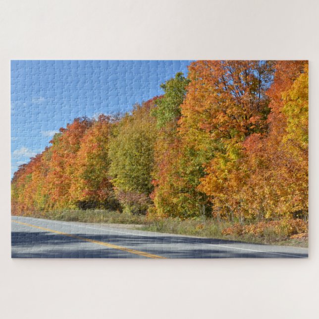 Autumn Trees  Jigsaw Puzzle (Horizontal)