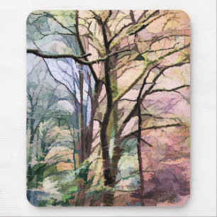 AUTUMN TREES MOUSE PAD