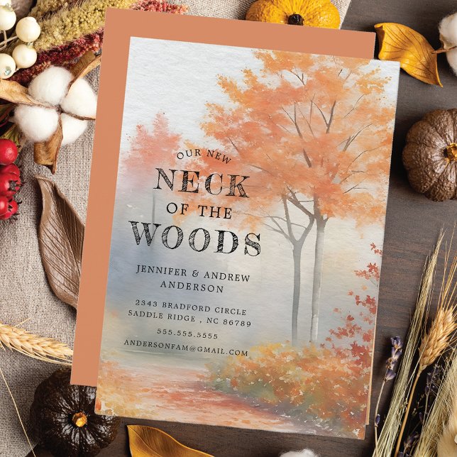 Autumn Trees Moving Announcement (Creator Uploaded)