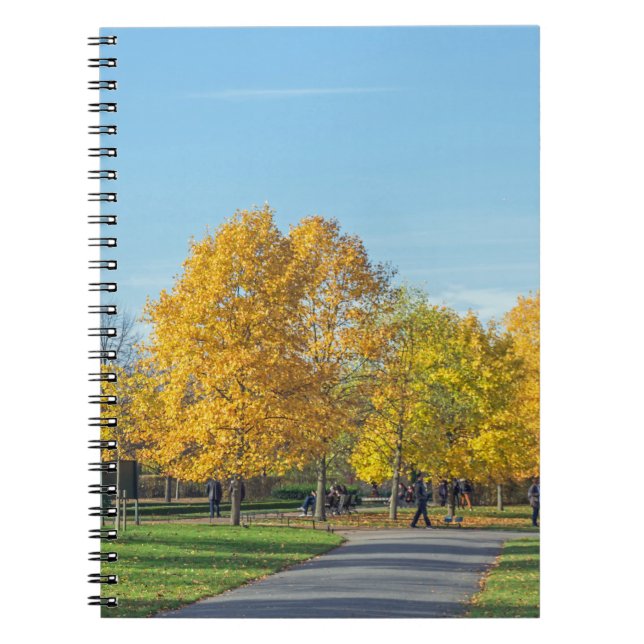 Autumn trees notebook (Front)