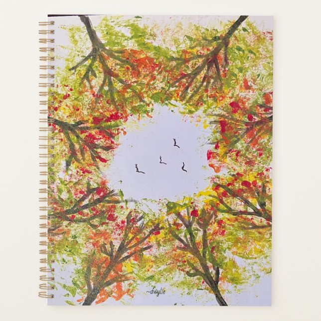 Autumn Trees Planner (Front)