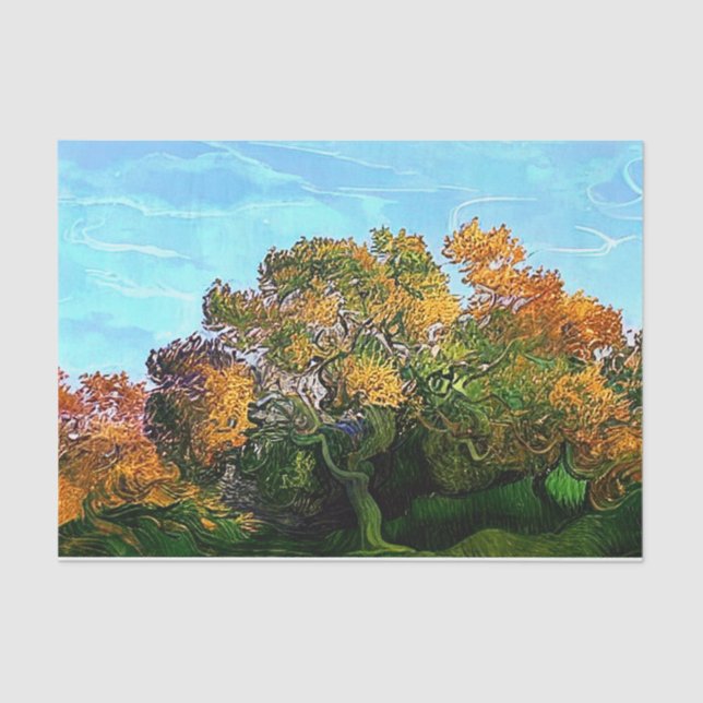 AUTUMN TREES TISSUE PAPER (Front)