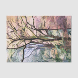 AUTUMN TREES TISSUE PAPER