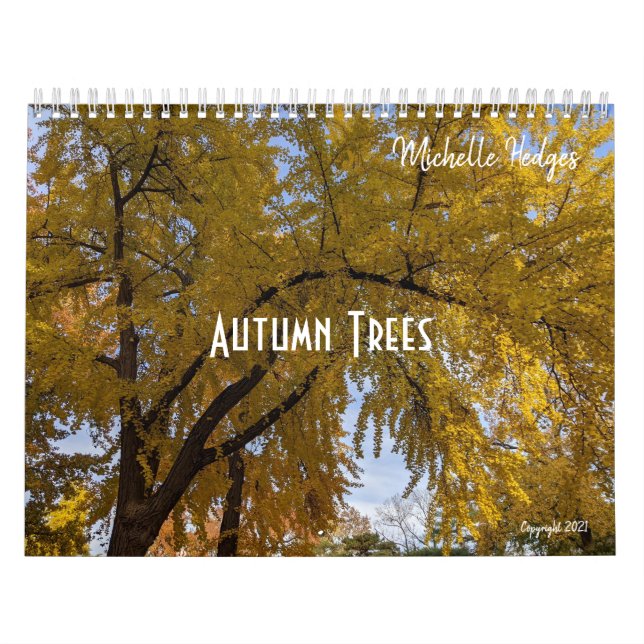 Autumn Trees Wall Calendar 2022 (Cover)