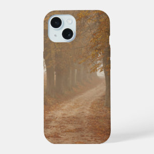 Autumn Trees Woodland Path iPhone 15 Case