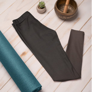 Autumn Trend Colour Coffee Brown Ombre Leggings