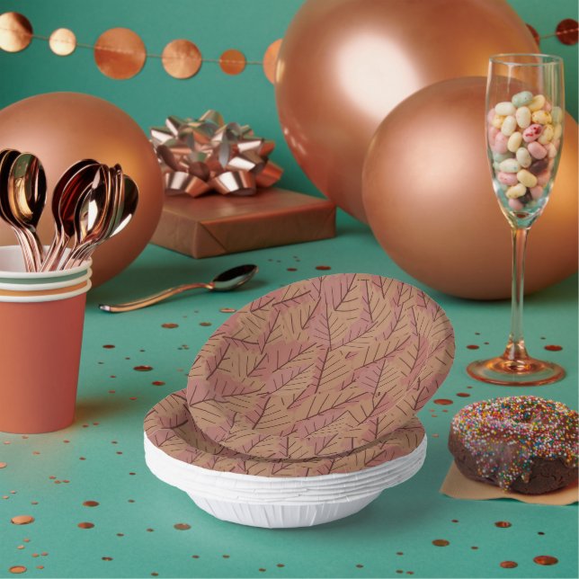 Autumn Twig    Paper Plate (Multi)