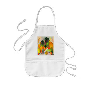 AUTUMN VEGETABLES ~ Kids Apron