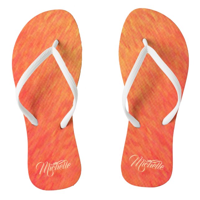 Autumn Vibe-Fall Decor- Thongs (Footbed)