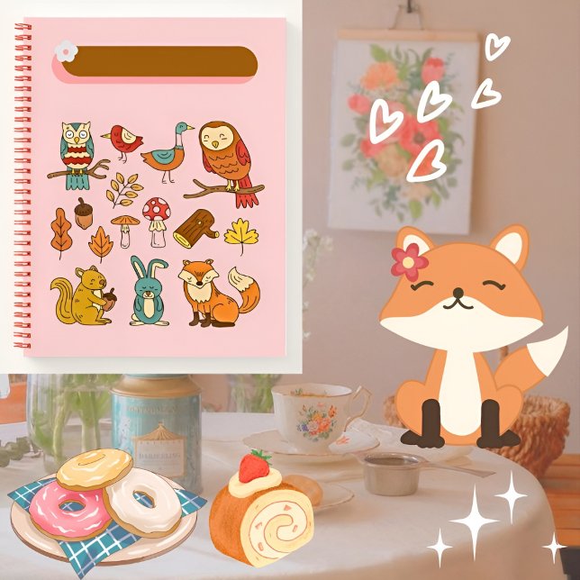 Autumn Vibe Journal gift for her 🌸💗🤎🍁✨ (Creator Uploaded)