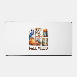 Autumn Vibes Fall Vibes Desk Mat