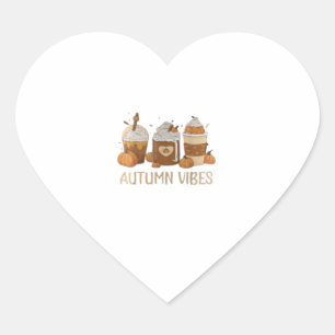 AUTUMN VIBES Oversized T-Shirt.png Heart Sticker